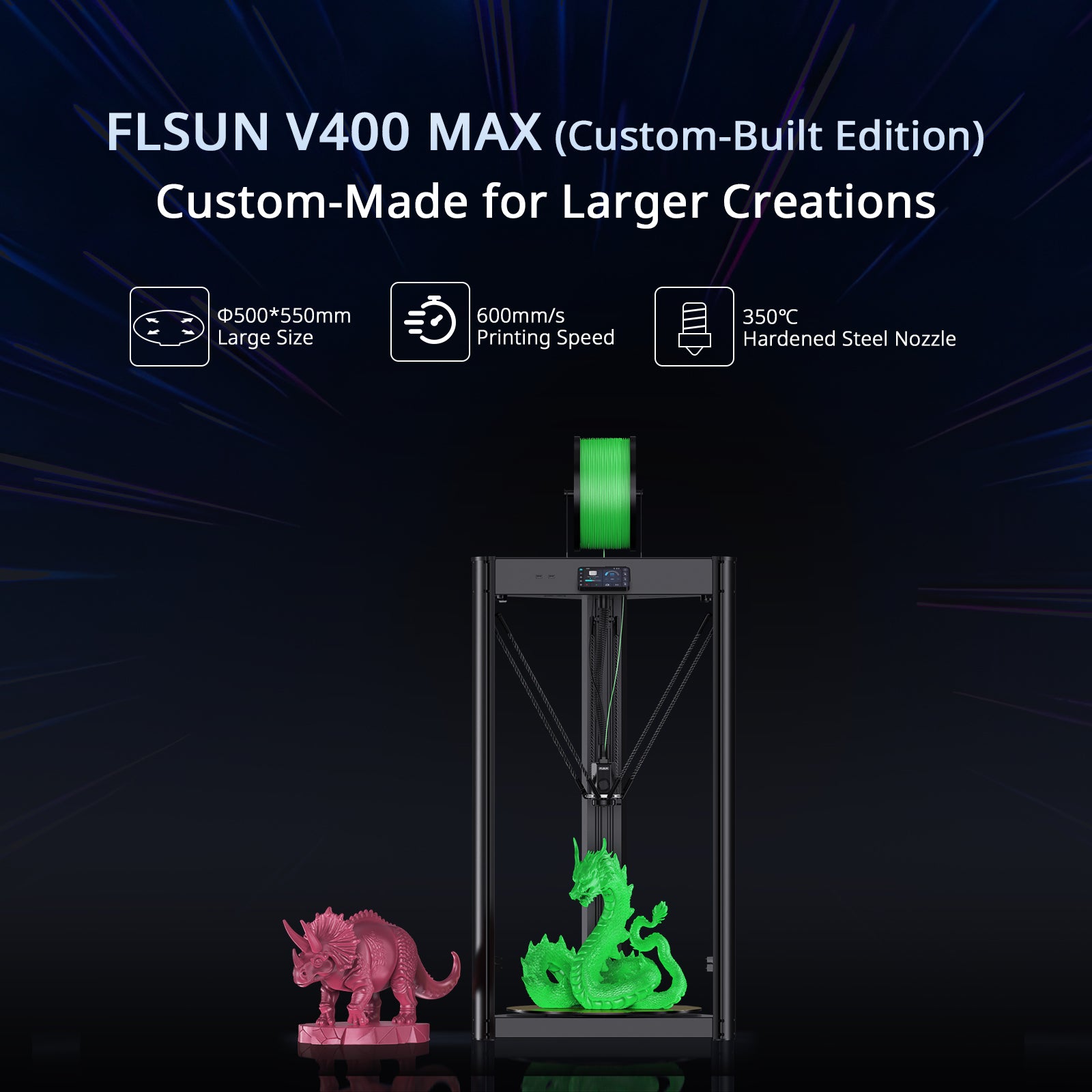 FLSUN V400 Max 3D Printer - Business Custom Edition